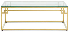 [EKM-AUTOGENERATED]Allure Gold Brushed Coffee Table