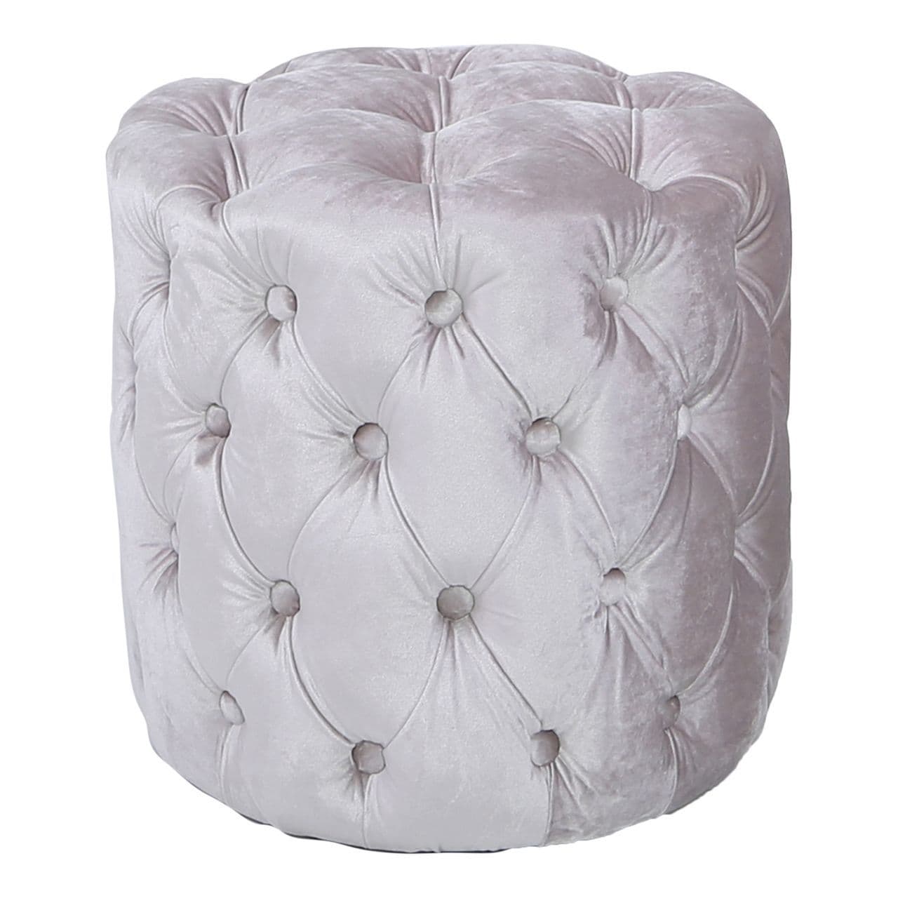 [EKM-AUTOGENERATED]Anya TuftedRound Stool pink