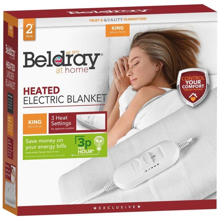 [EKM-AUTOGENERATED]Beldray Heated Electric Blanket - King Size