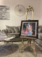 [EKM-AUTOGENERATED]Buddha Serentity Multicolour Wall Art Step Frame