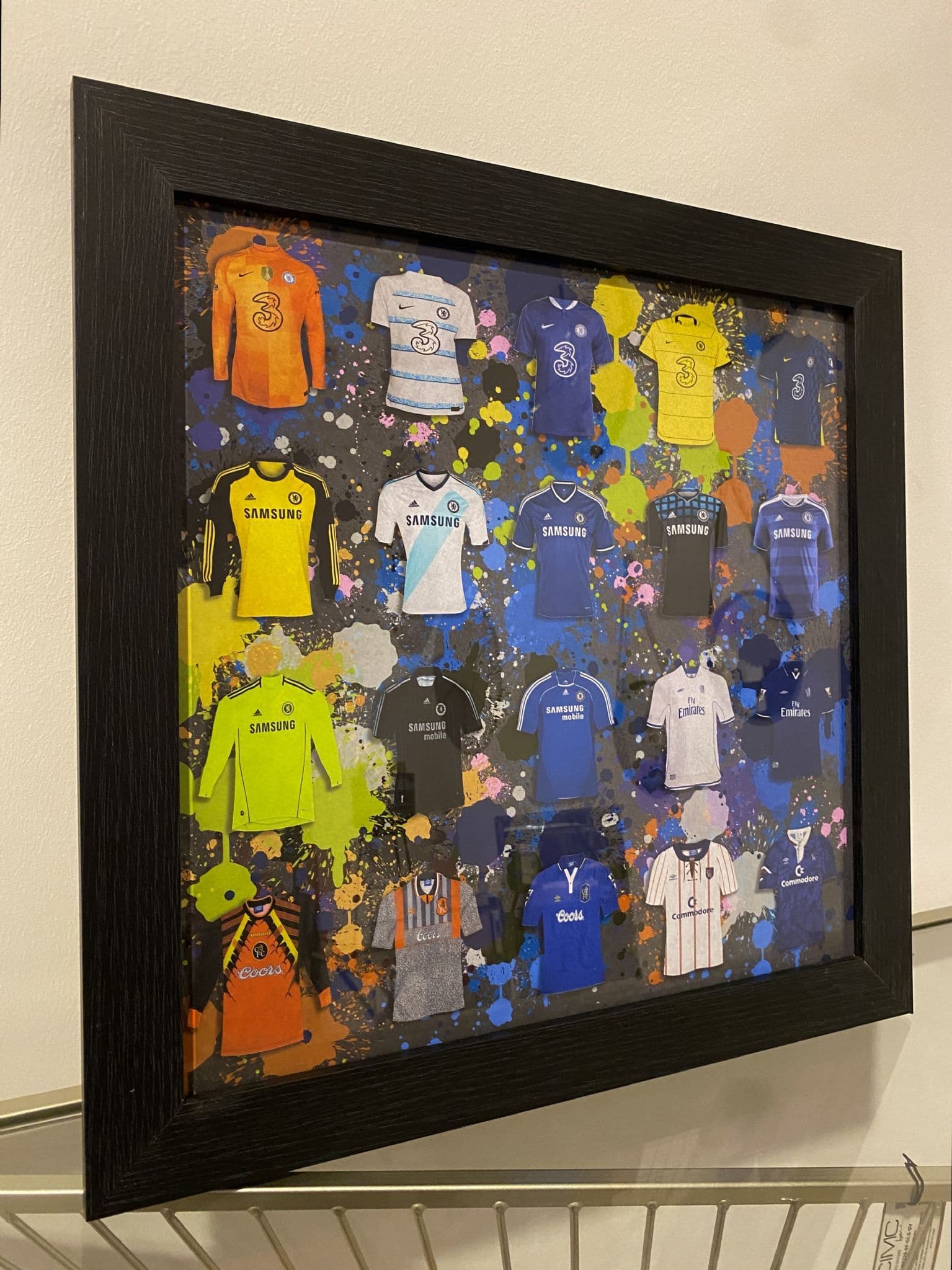 [EKM-AUTOGENERATED]Chelsea Football Strip Collection 47Cm X 47Cm