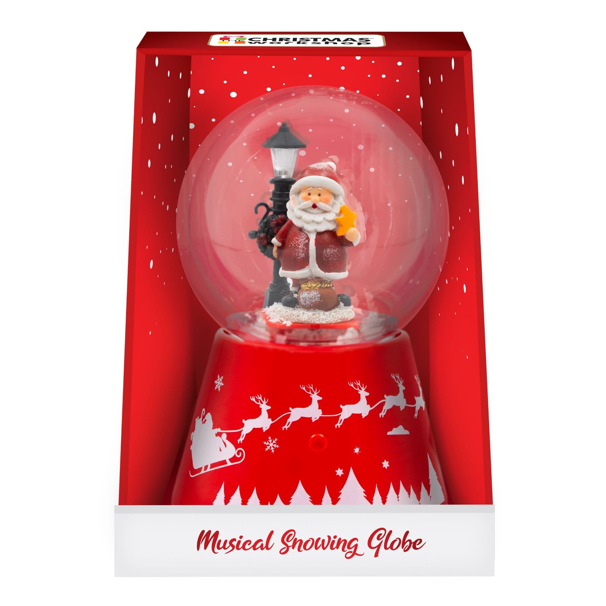 [EKM-AUTOGENERATED]Christmas Santa Musical Snow Globe