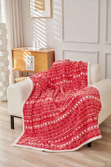 [EKM-AUTOGENERATED]Christmas Throw Supersoft Flannel 150cm x 200cm