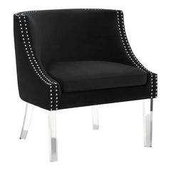 [EKM-AUTOGENERATED]Clarence Black Curved Chair
