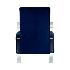 Clarence Blue Velvet Chair