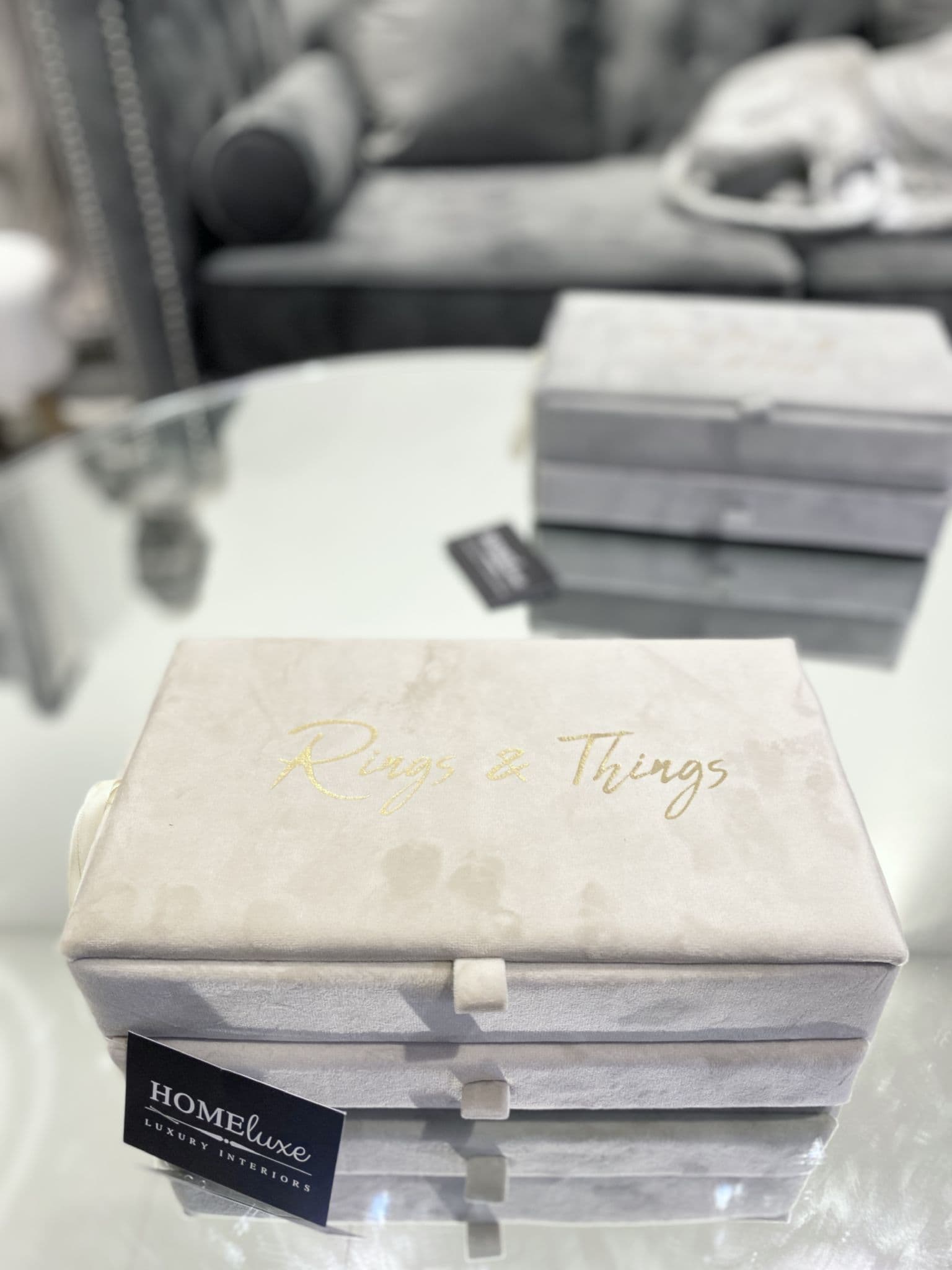 [EKM-AUTOGENERATED]Cream Wedding Jewellery Box With Quote