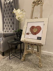 [EKM-AUTOGENERATED]D&G Red Heart Fashion Handbag Wall Art Mirror Frame