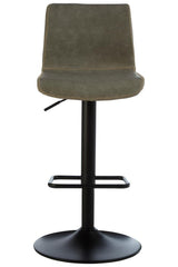 Dalston Set Of Two High Back Ash Bar Stools  Home Luxe Interior