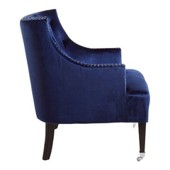 Darlington Blue Velvet Chair - Home Luxe Interior