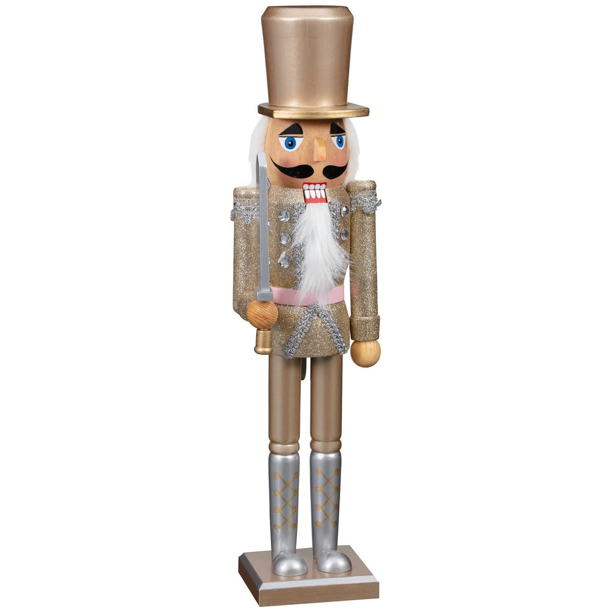 [EKM-AUTOGENERATED]Deluxe Christmas Nutcracker 46Cm - Gold