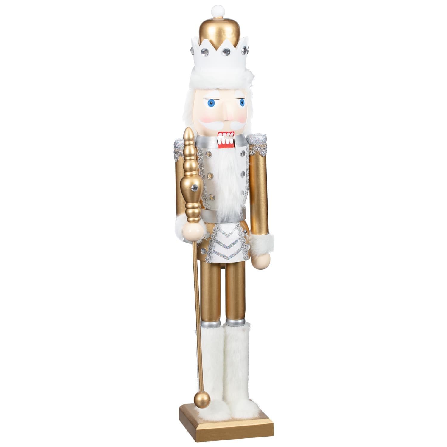 [EKM-AUTOGENERATED]Deluxe Christmas Nutcracker 61Cm - Gold