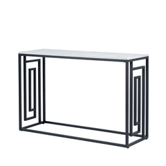 [EKM-AUTOGENERATED]Devon Grecian Design Black and Grey Console Table