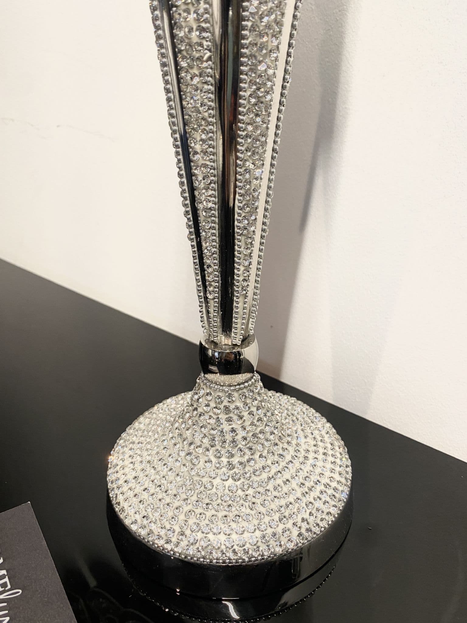 Diamante Silhouette Candle Holder Medium