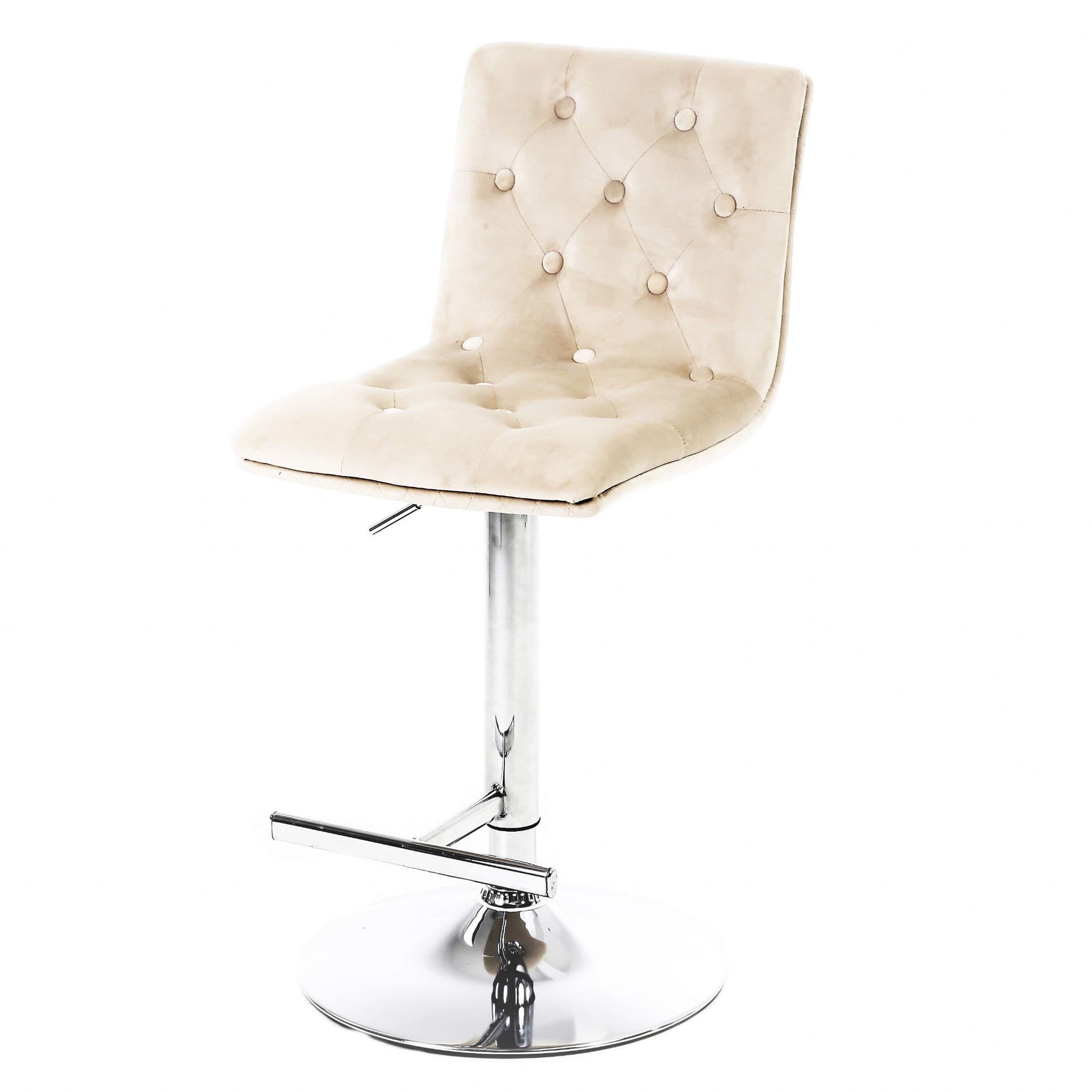 [EKM-AUTOGENERATED]Elland Fabric Bar Stool Mink
