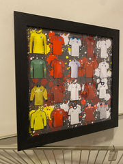 [EKM-AUTOGENERATED]England Football Strip Collection 47Cm X 47Cm