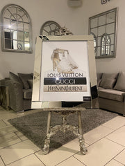 [EKM-AUTOGENERATED]Feather Shoes Front Wall Art Mirror Frame 90Cm X 70Cm