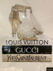 Feather Shoes Front Wall Art Mirror Frame 90Cm X 70Cm