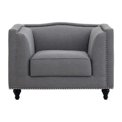 [EKM-AUTOGENERATED]Feya Grey Fabric Chair