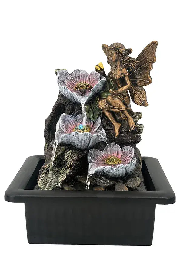 [EKM-AUTOGENERATED]Flower Fairy Water Fountain
