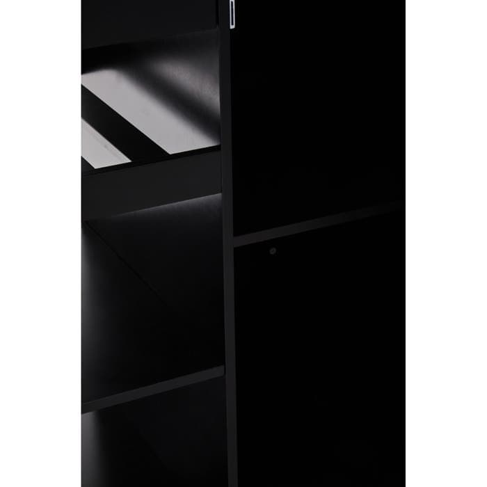 Frankfurt Black Kitchen Trolley  Home Luxe Interior