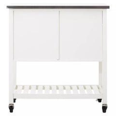 Frankfurt Cream Kitchen Trolley  Home Luxe Interior