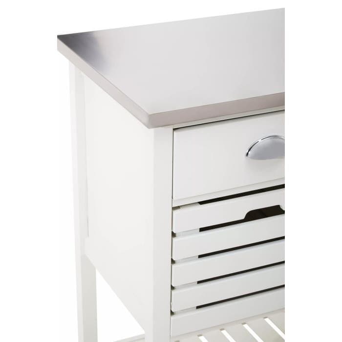 Frankfurt Cream Kitchen Trolley  Home Luxe Interior
