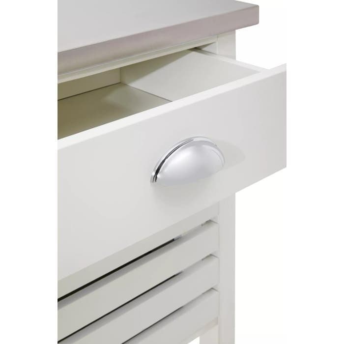 Frankfurt Cream Kitchen Trolley  Home Luxe Interior