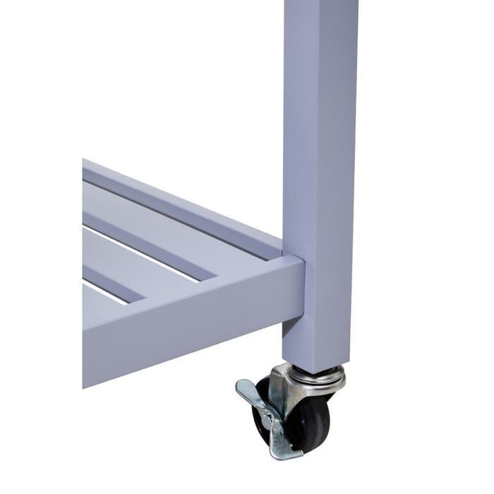 Frankfurt Grey Kitchen Trolley  Home Luxe Interior