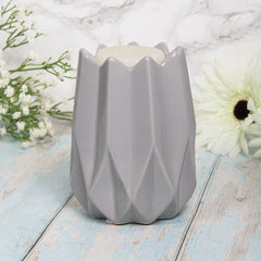 [EKM-AUTOGENERATED]Geometric Grey Wax/Oil Burner