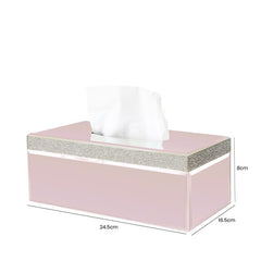 Glitz And Lustre Rectangular Tissue Box Holder