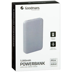 [EKM-AUTOGENERATED]Goodmans 2 USB Power Bank 5000mAh