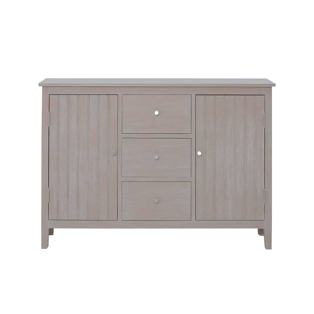 [EKM-AUTOGENERATED]Hanley Slim 2 Door 3 Drawer Sideboard Taupe