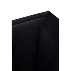Hansa Black Velvet Chair