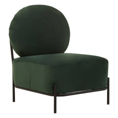 [EKM-AUTOGENERATED]Haya Green Velvet Chair Home Luxe Interior