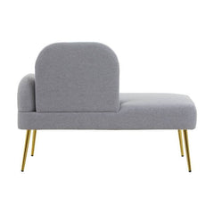 Heather Grey Chaise Lounge  Home Luxe Interior