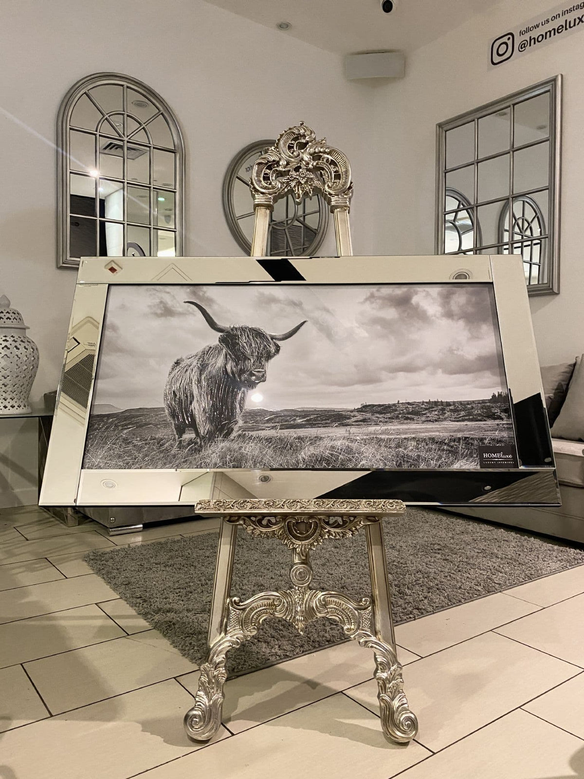 [EKM-AUTOGENERATED]Highlander Lanscape Wall Art Mirror Frame 115Cm X 65Cm