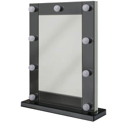 Hollywood 9 Light Vanity Mirror Smoked Mirror Finish