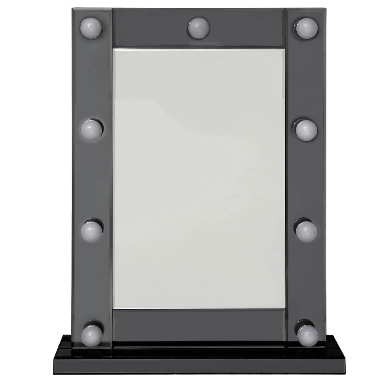 Hollywood 9 Light Vanity Mirror Smoked Mirror Finish