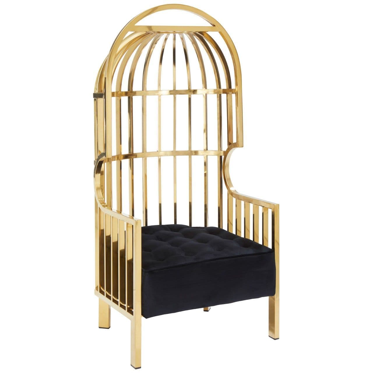 [EKM-AUTOGENERATED]Horizon Cage Design Chair Gold