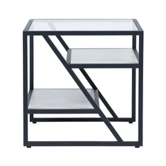 [EKM-AUTOGENERATED]Ibarra Black and Grey End Table
