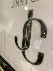 Jimmy Choo Black Fashion Shoes Wall Art Mirror Frame 110Cm X 50Cm