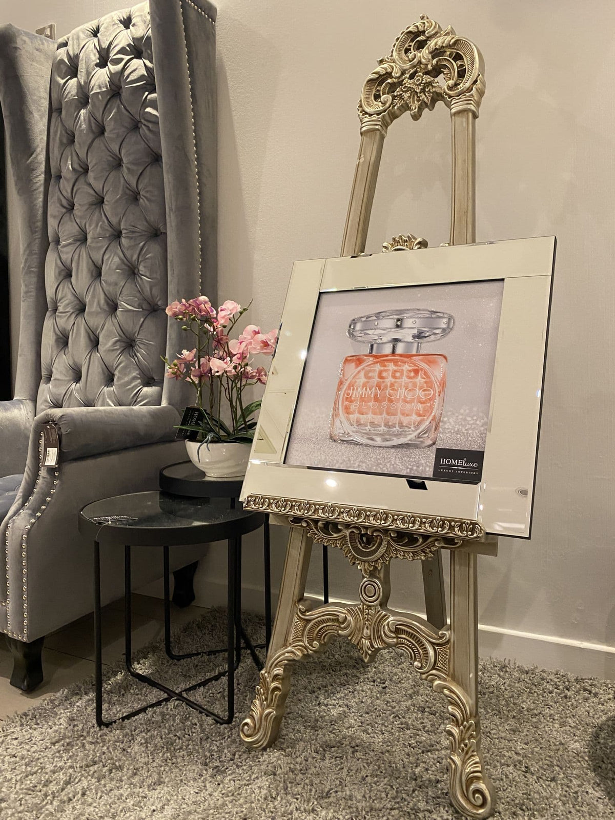 [EKM-AUTOGENERATED]Jimmy Choo Blossom Perfume Wall Art Mirror Frame