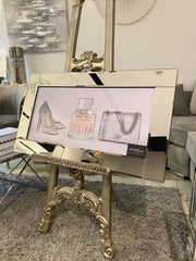 Jimmy Choo Fashion Shoes Wall Art 45Cm X 85Cm