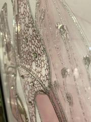 Jimmy Choo Pink Shoes Back Wall Art Mirror Frame 55Cm X 55Cm