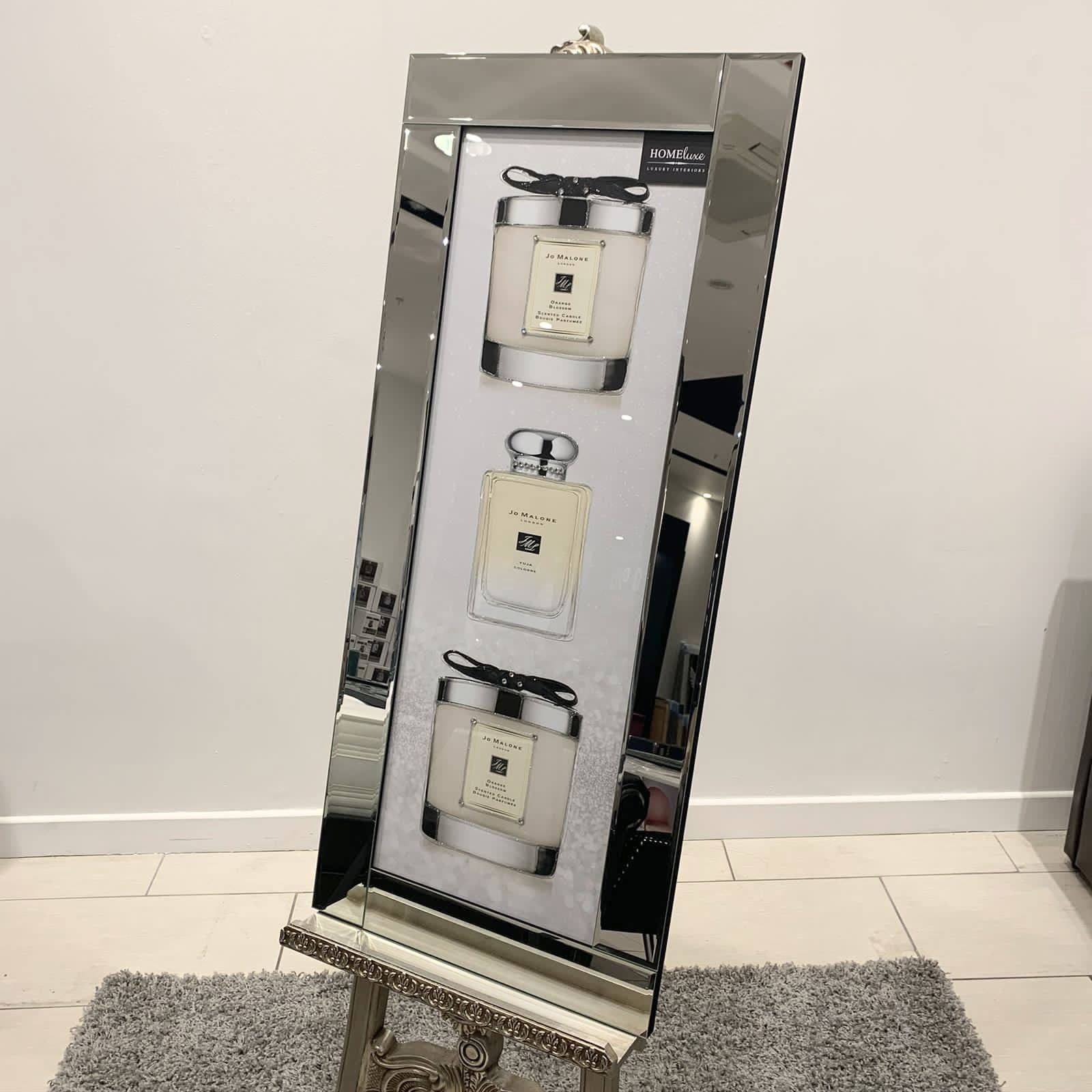 [EKM-AUTOGENERATED]Jo Malone Perfume Cream Candles Wall Art Mirror Frame