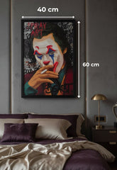Joker Neon LED Wall Art - 40x60cm USB Powered Canvas - Home Luxe Interior