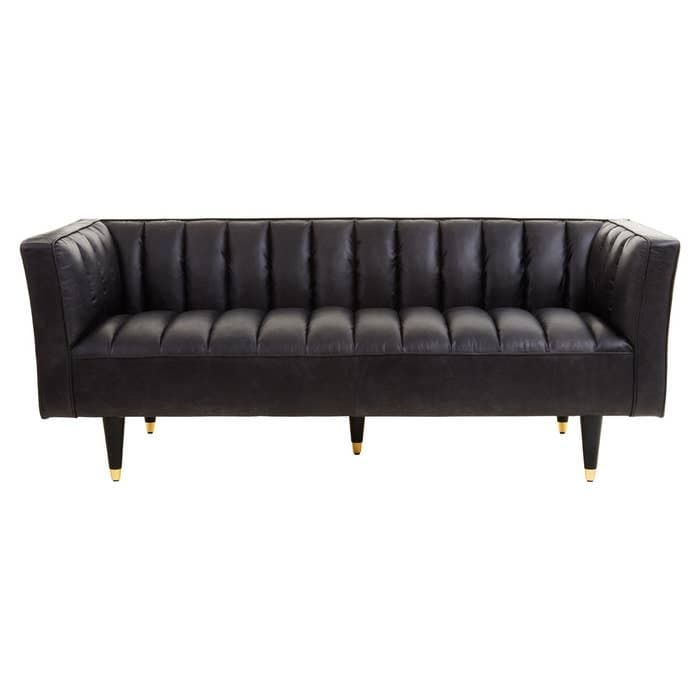 [EKM-AUTOGENERATED]King Three Seater Sofa With Flared Arms