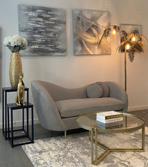 [EKM-AUTOGENERATED]Kooper 2 Seater Sofa Apollo Grey Weave