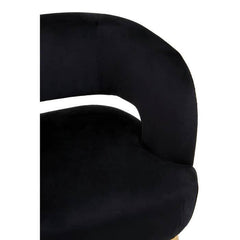 Larissa Black Chair  Home Luxe Interior