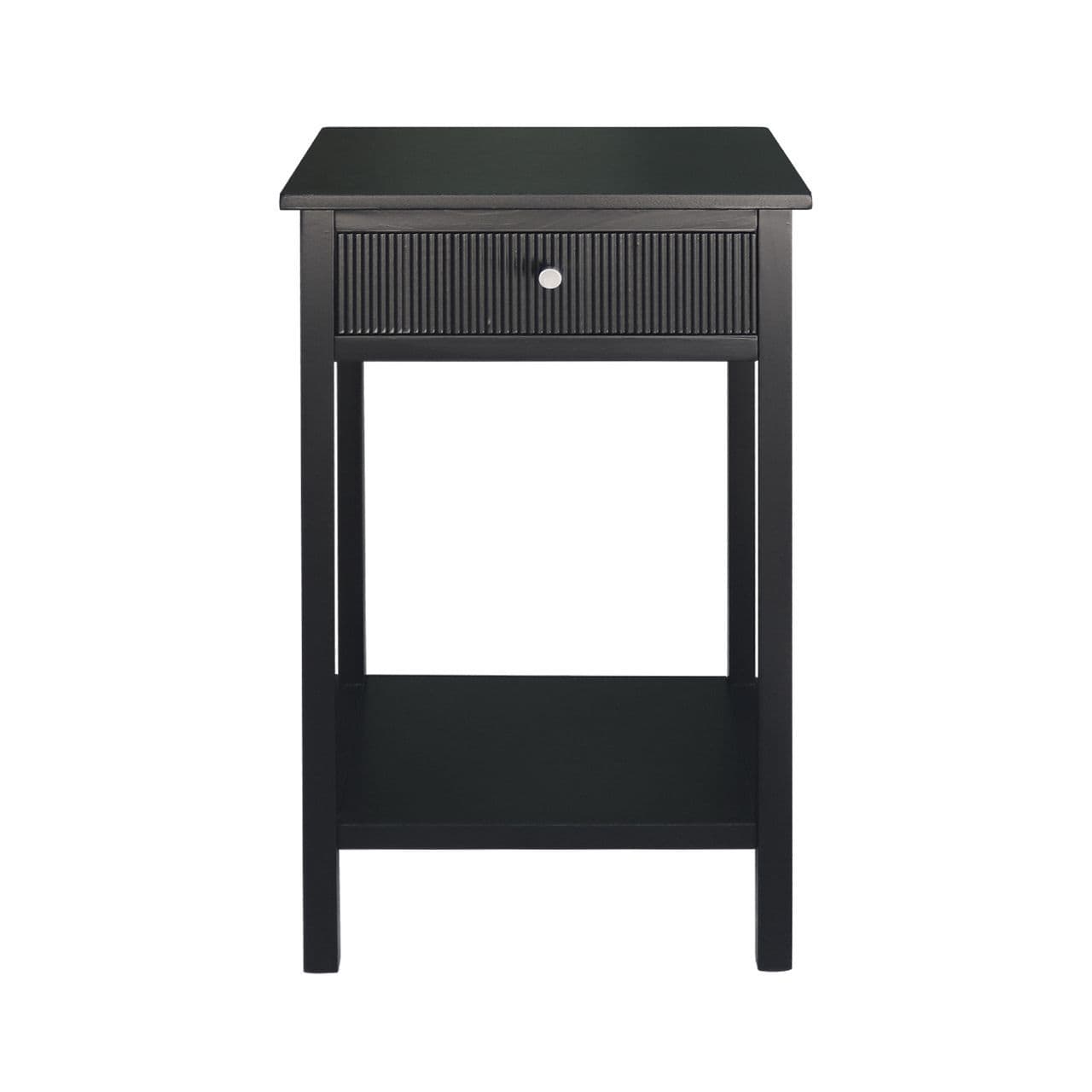 [EKM-AUTOGENERATED]Lindon 1 Drawer End Table Black